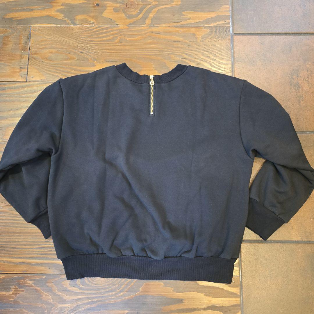 ブルーレーベルクレストブリッジ　ジャージープルオーバー　黒　38