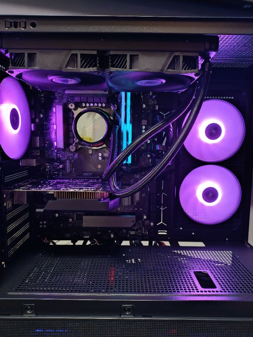 爆速！簡易水冷搭載 Core i7 第10世代搭載ゲーミングパソコン ブラック