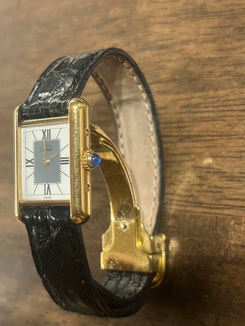 稼働品 Cartier　カルティエ/ヴェルメイユ マストタンク　クォーツ