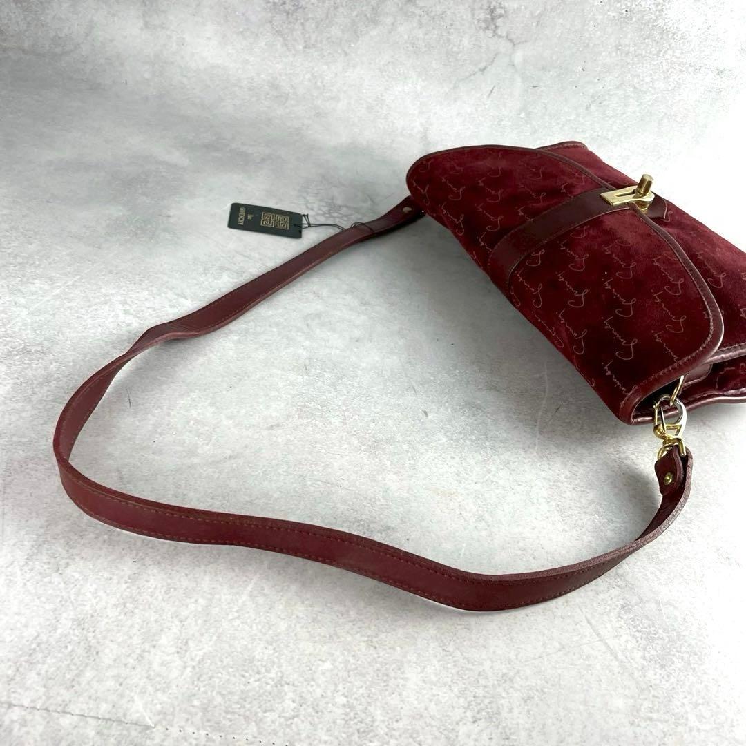 入手困難 極美品 ジバンシー ショルダーバッグ クロスボディ 総柄 ロゴ 金具