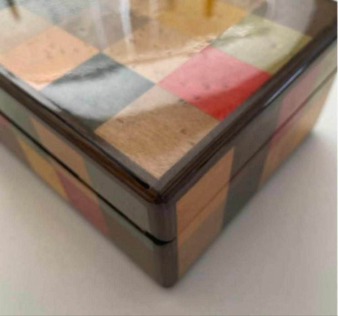 最終！HERMESラッカーウッドボックス〜アクセサリーボックス美品