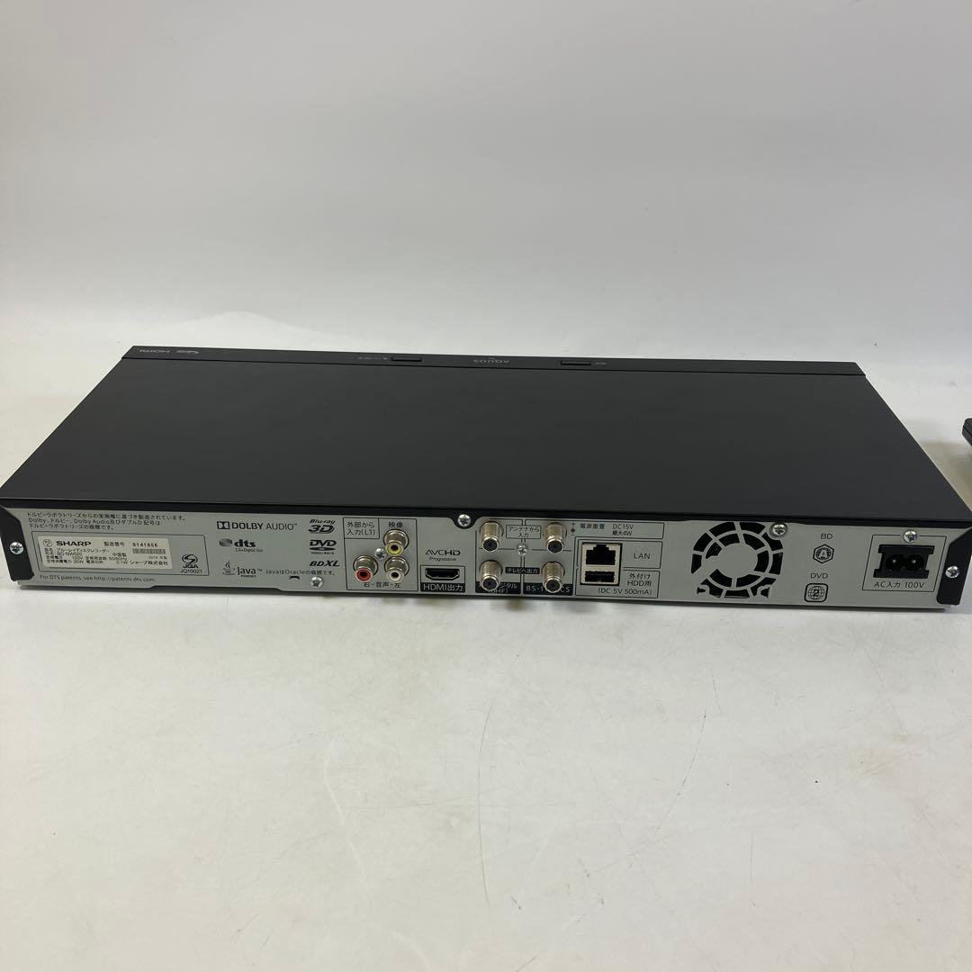 【動作確認済】 SHARP ブルーレイレコーダー BD-NW520