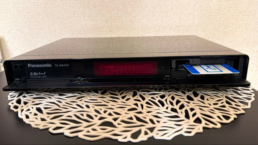 Panasonic スカパー 4Kプレミアムチューナー TZ-WR4KP