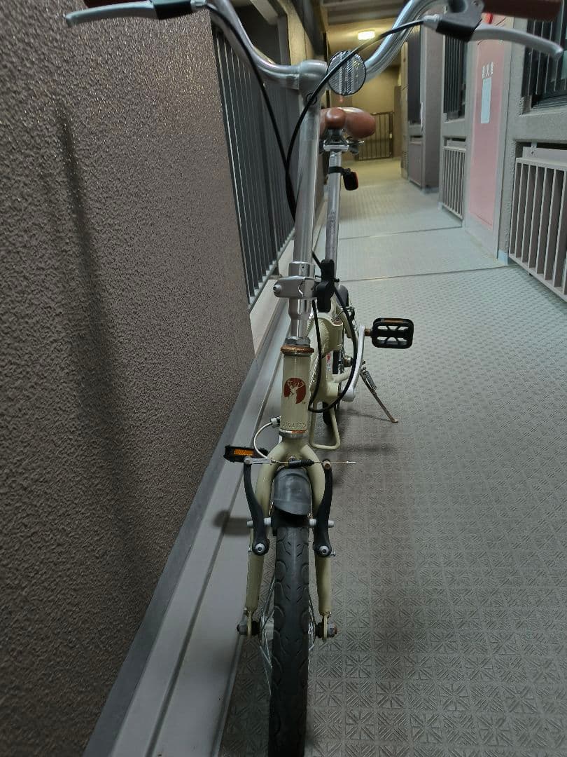 キャプテンスタッグ　折りたたみ自転車 シングルスピード　現状引き渡し
