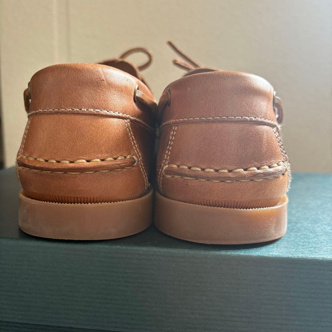 ビームスF別注:Paraboot/BARTH クロムエクセルレザーデッキシューズ