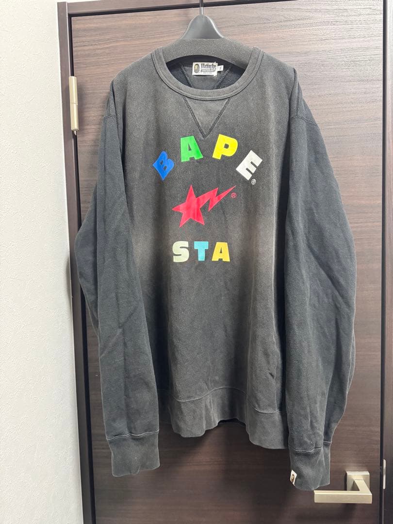 A Bathing Ape トレーナー 3XL グレー フェード
