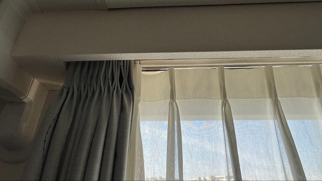 UNICO ウニコ　TUUVAドレープカーテン　同柄　2サイズセット　遮光