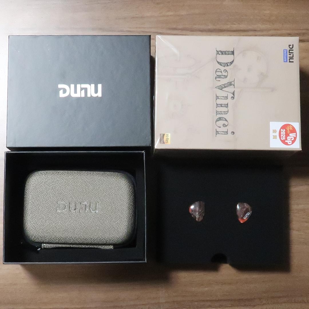 イヤホン DaVinci HiFiGo DUNU x Gizaudio 2DD+4BA