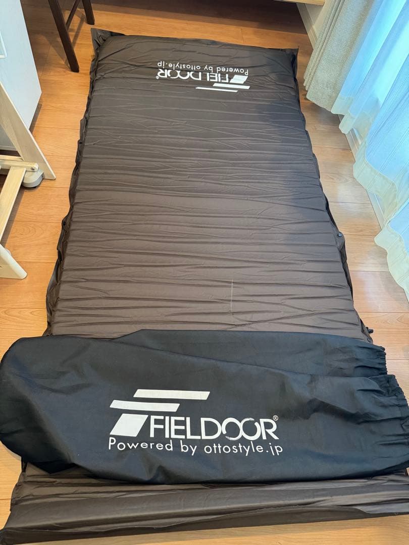 【再値下げ】FIELDOOR インフレーターマット 10㎝厚Mサイズ 2枚セット
