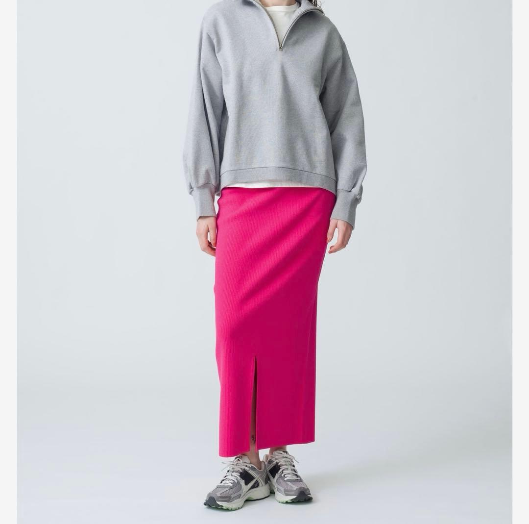 RHCロンハーマンハーフジップグハイネック スウェットトレーナーグレーxs