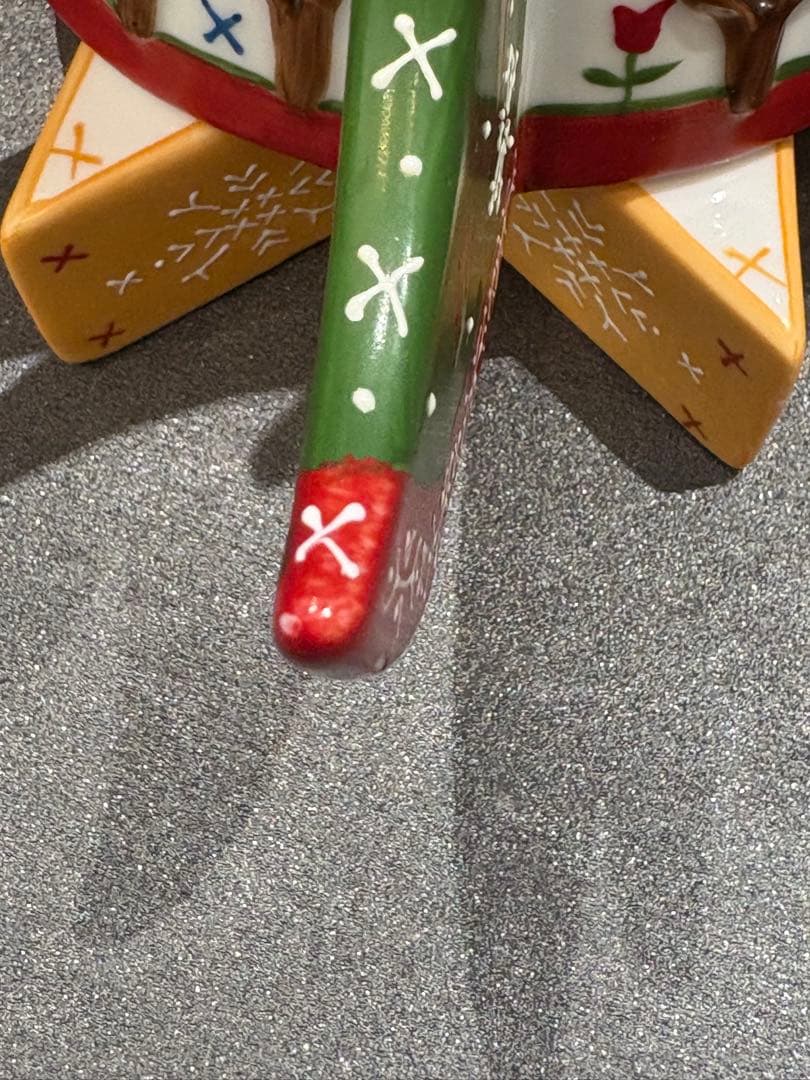 【レア・箱入】ビレロイ＆ボッホ　陶器　クリスマスツリー　キャンドルホルダー