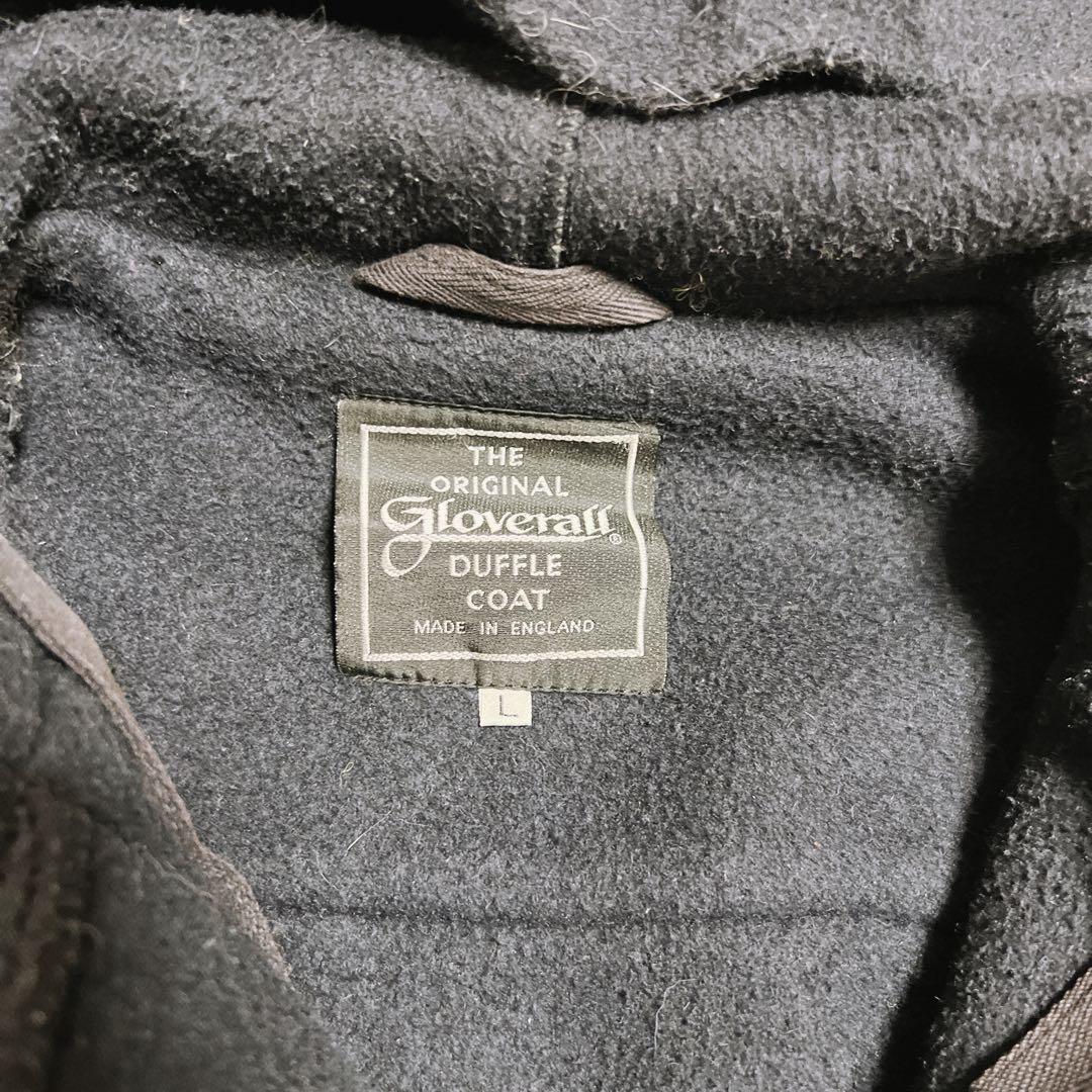 【美品⭐︎】 グローバーオール ダッフルコート ロング ネイビー Lサイズ