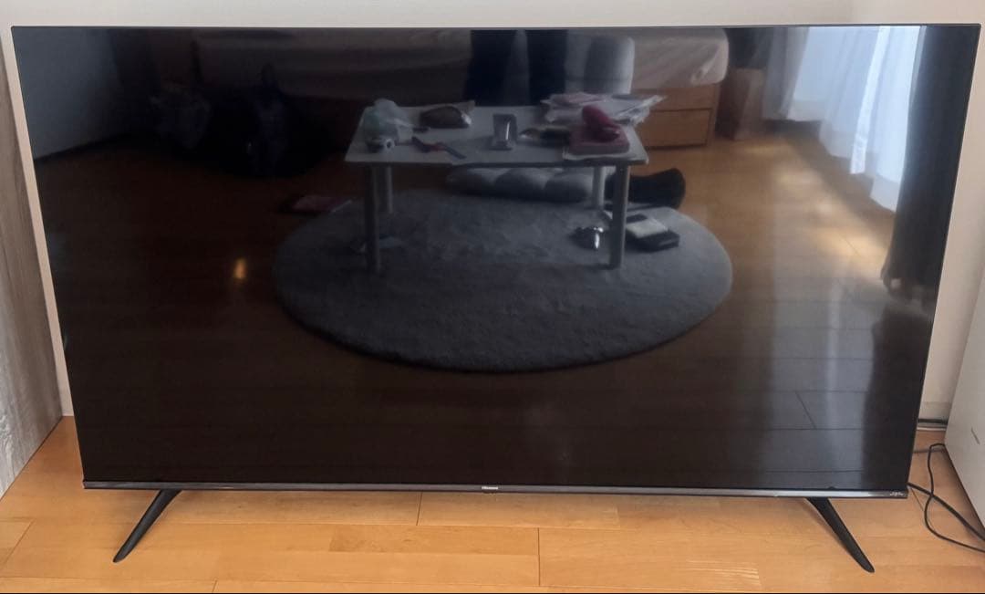 【中古】ハイセンス 65v型 4K液晶テレビ 65E6G 傷なし