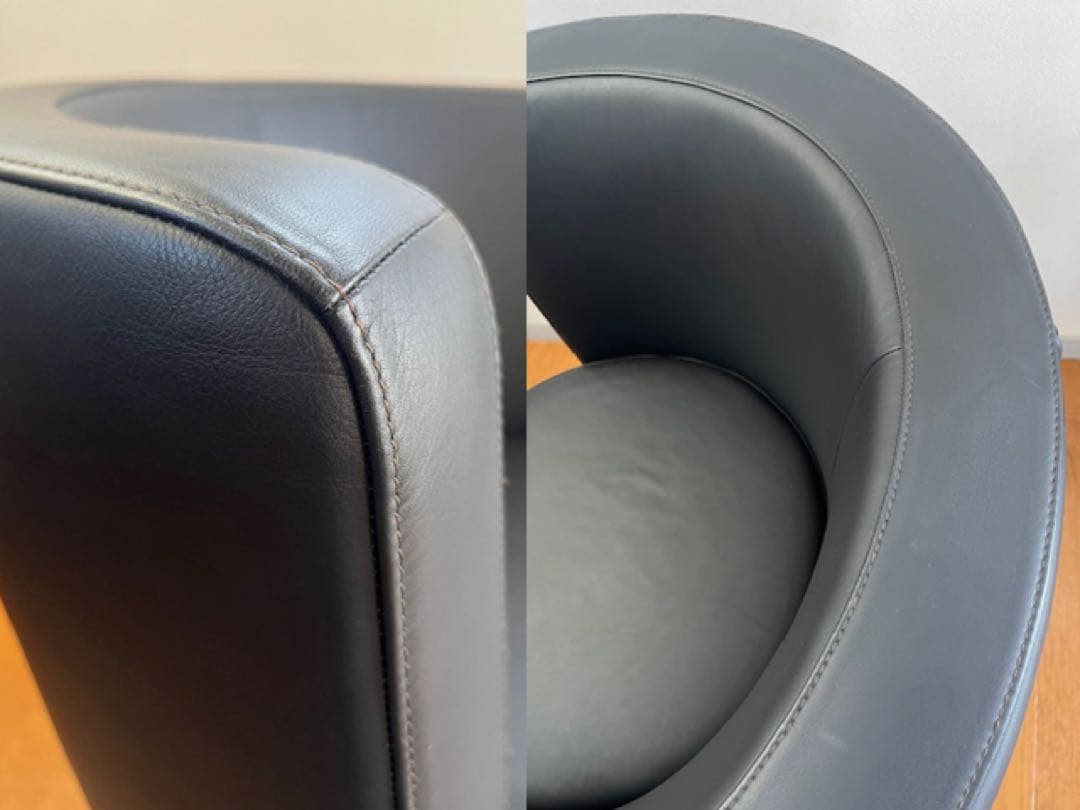 COR CIRCO コア ラウンジチェア　① ポストモダン　革張り　52万　北欧