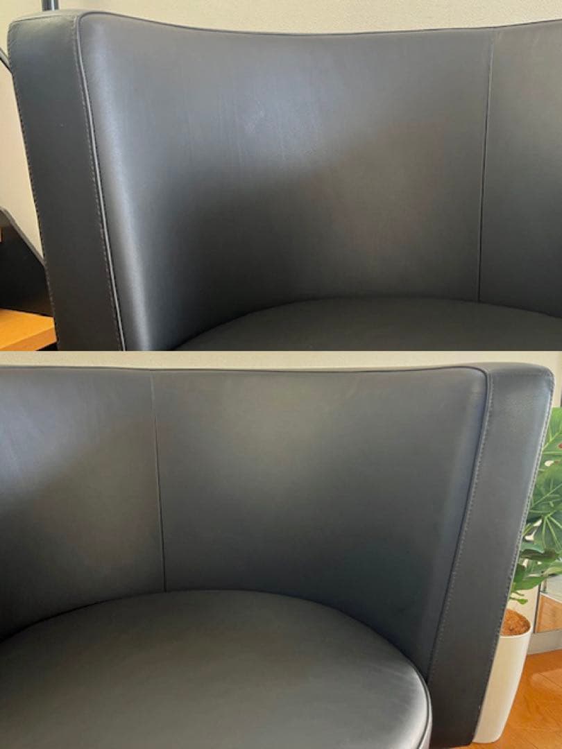 COR CIRCO コア ラウンジチェア　① ポストモダン　革張り　52万　北欧