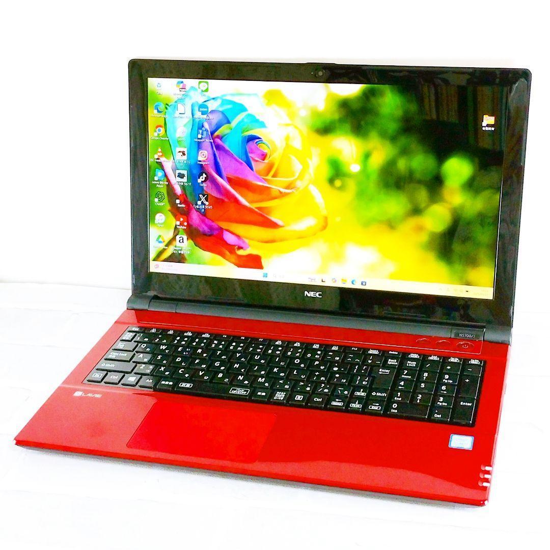 爆速SSD1TB✨第8世代✨Corei7✨Windows11✨ノートパソコン