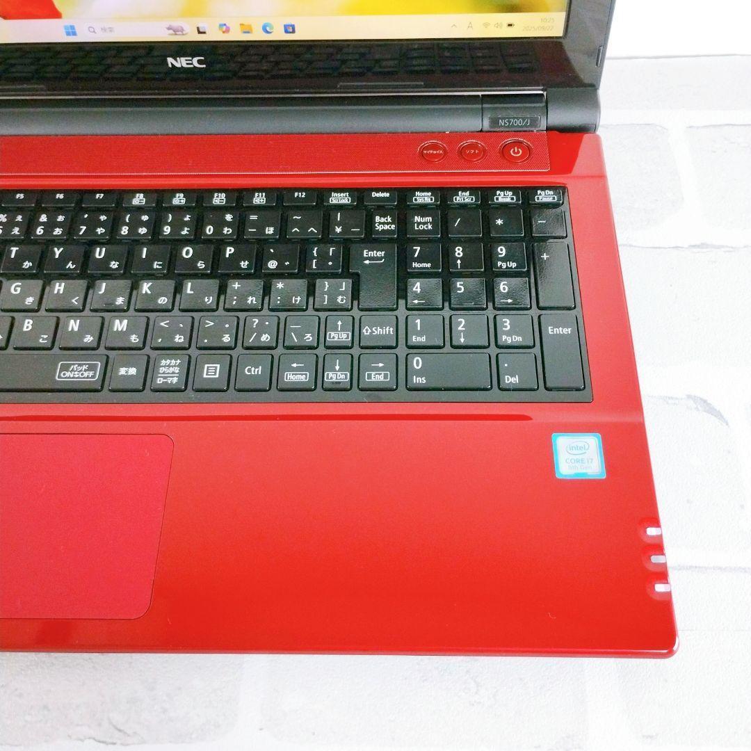 爆速SSD1TB✨第8世代✨Corei7✨Windows11✨ノートパソコン