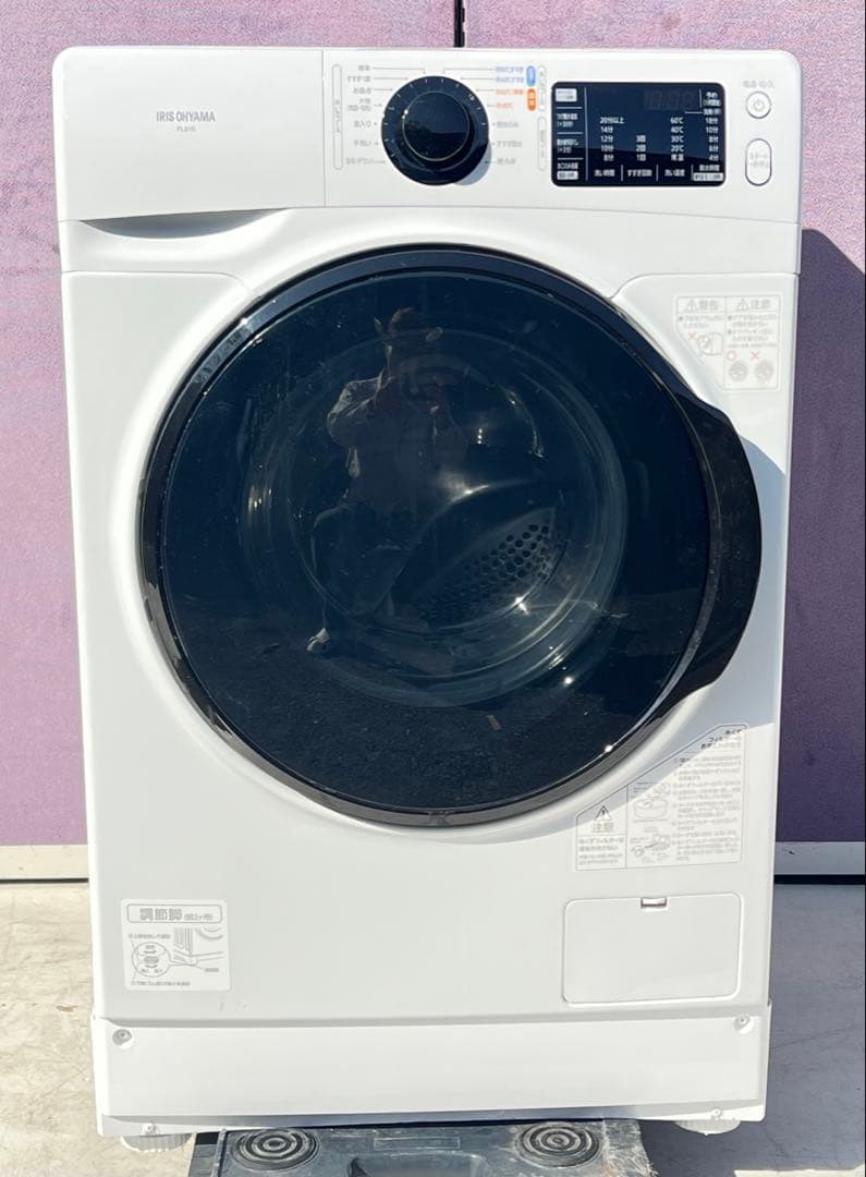 IRIS OHYAMAドラム式洗濯機 FL81R-W 2019年