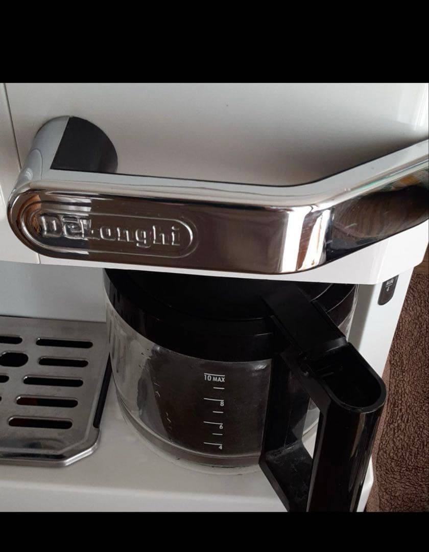 ★デロンギ コンビコーヒーメーカー BCO410J-W ホワイト