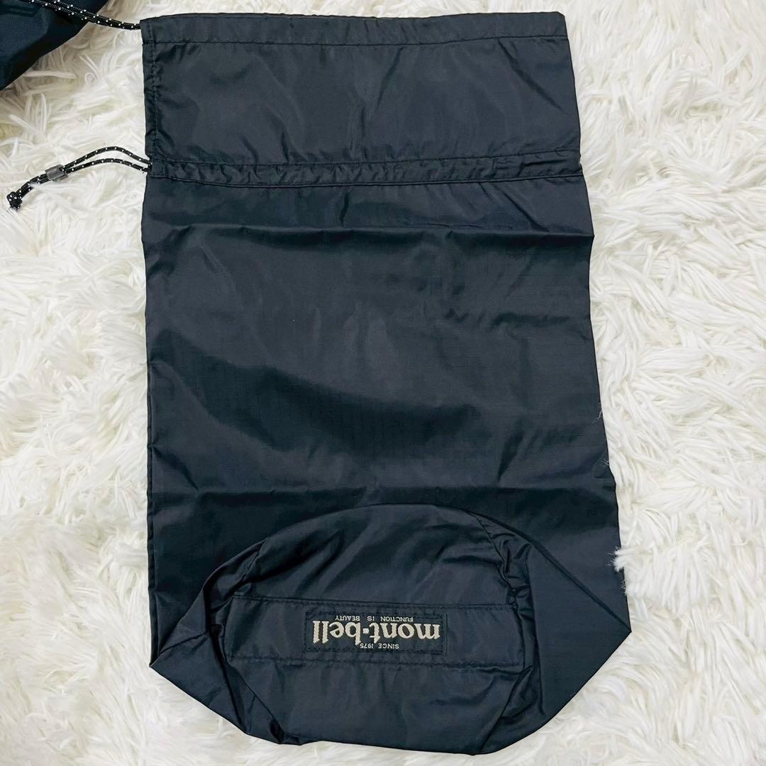 モンベル パウダーグライド パーカ Men's ブラック　L　廃盤