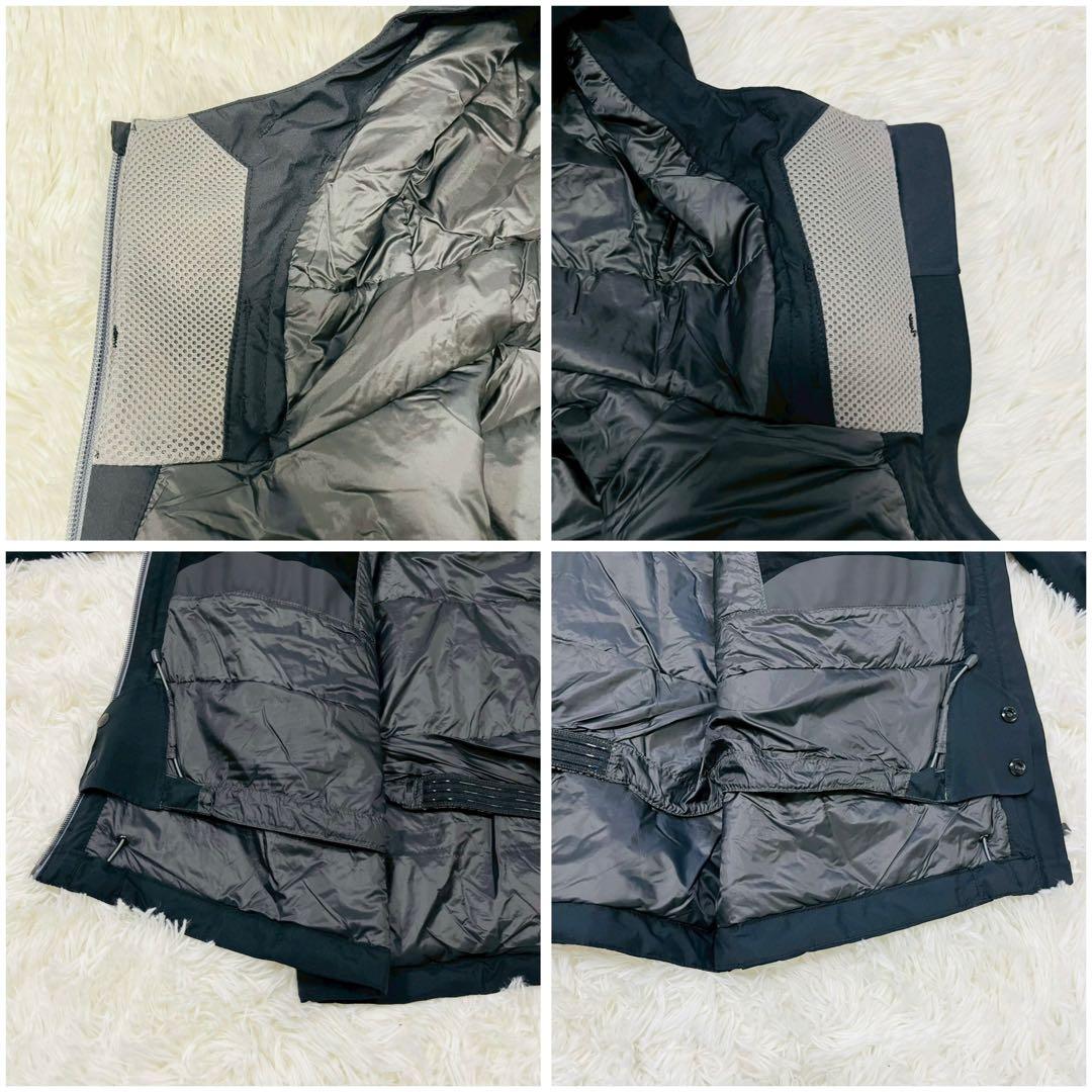 モンベル パウダーグライド パーカ Men's ブラック　L　廃盤