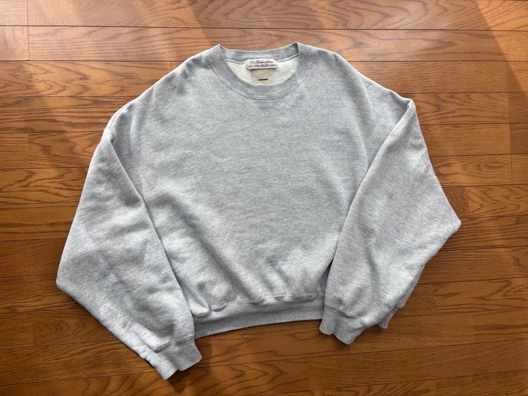 Brushed Crew / HEATHER GRAY Lサイズ