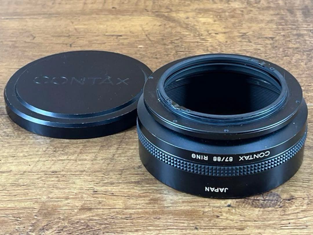 CONTAXコンタックス　67/86 RING メタルフード3　PENTAX67