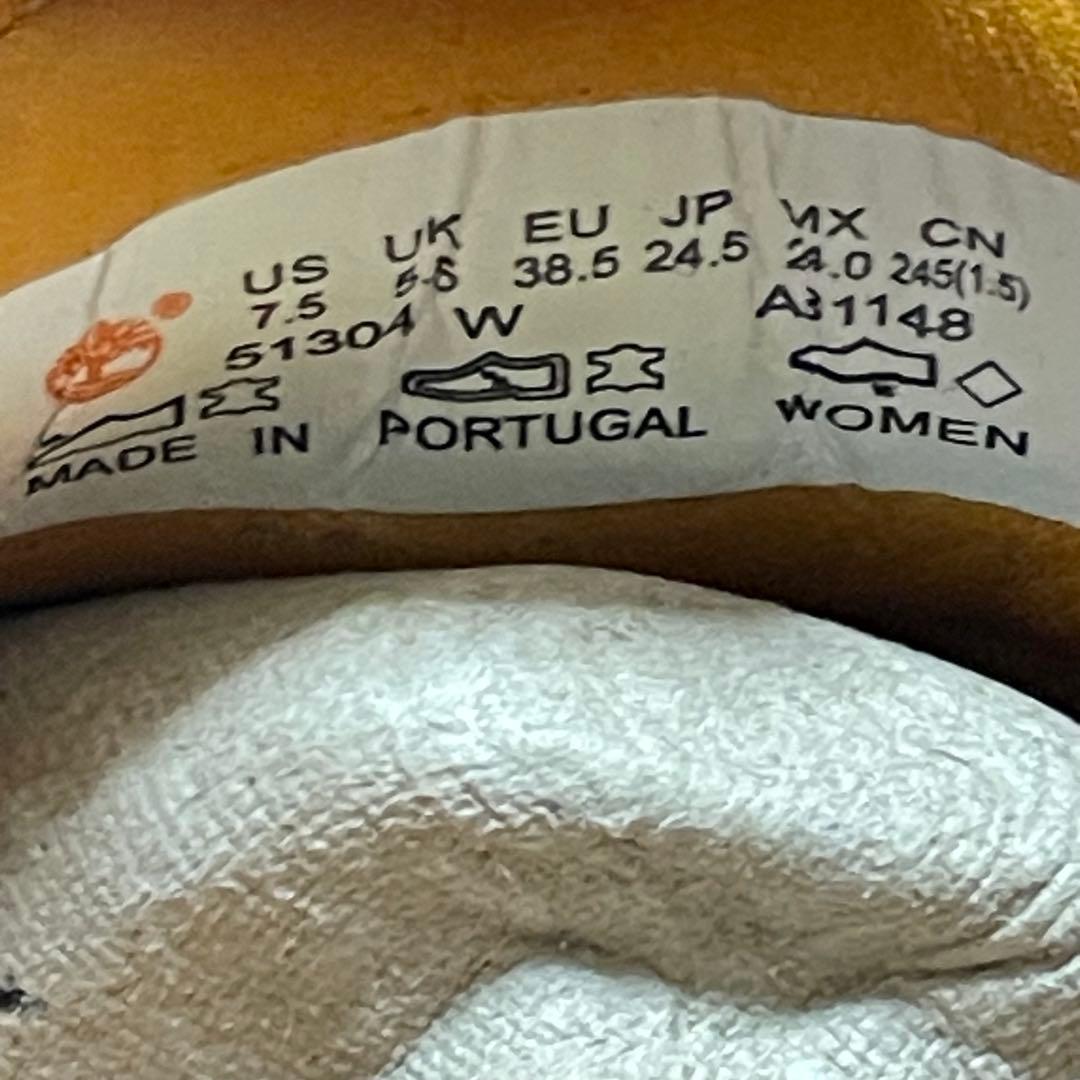 【新品】【未使用】24.5cm ティンバーランド 3eye モカシン ブラウン