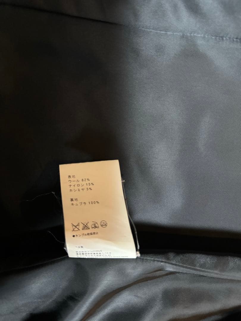 【12/21まで値下げ】UNITED TOKYO ブラックミドル丈ダッフルコート