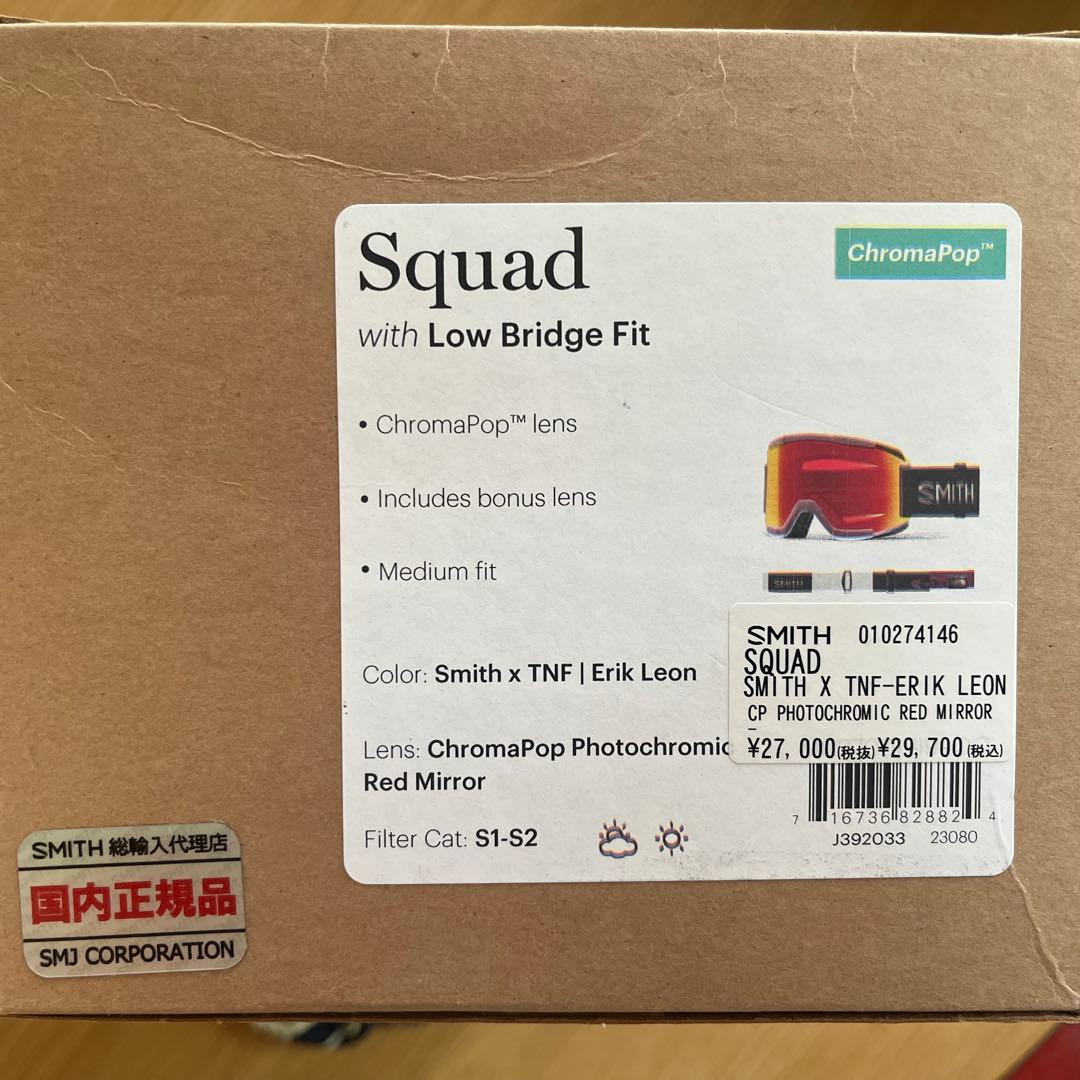 SMITH THE NORTH FACE ゴーグル