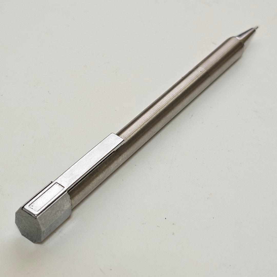 ニューマン ステンレス 0.5 ノック式 シャーペン レア 希少 廃盤