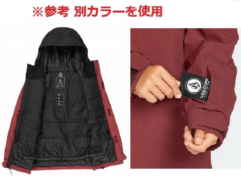 2025 ボルコム キッズストーン.91インサレーテッドジャケット CNB S