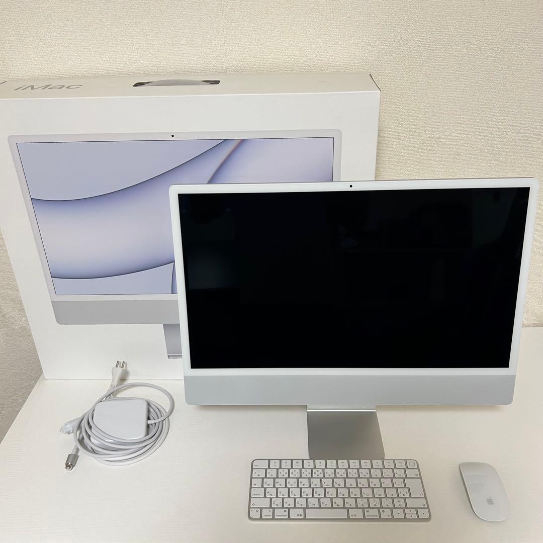 【美品】iMac 24インチ M1 2021 メモリ16GB SSD512GB