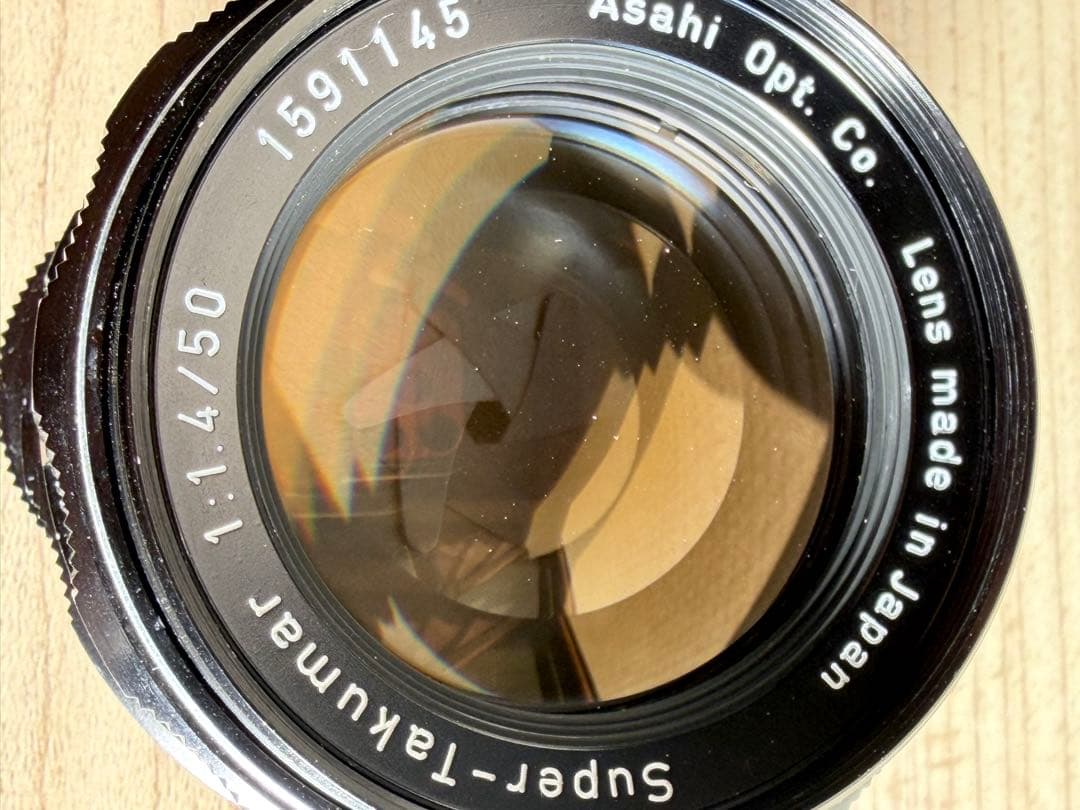 【希少 8枚玉】Super-Takumar 50mm F1.4 前期型 M42