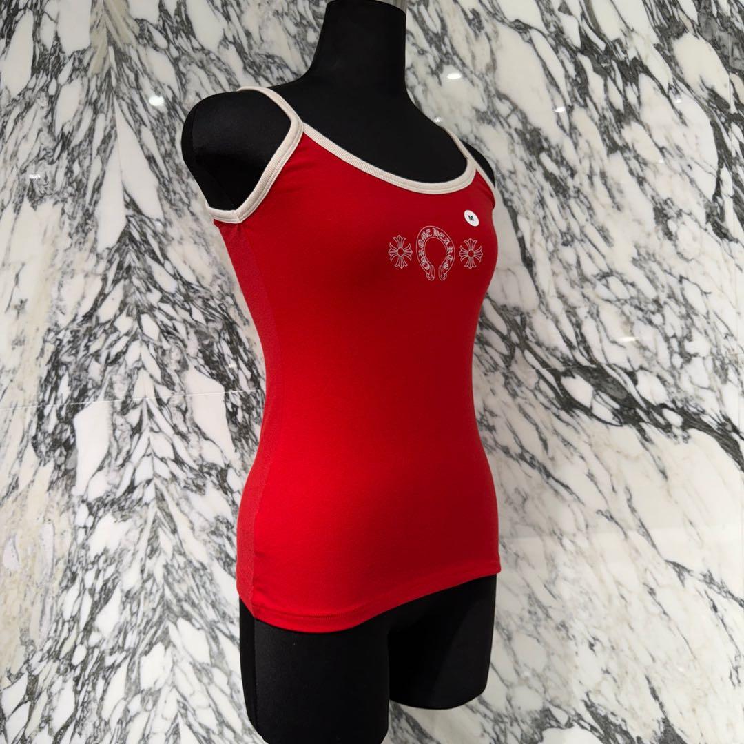 未使用 クロムハーツROLLER SKATES ローラースケートキャミソール