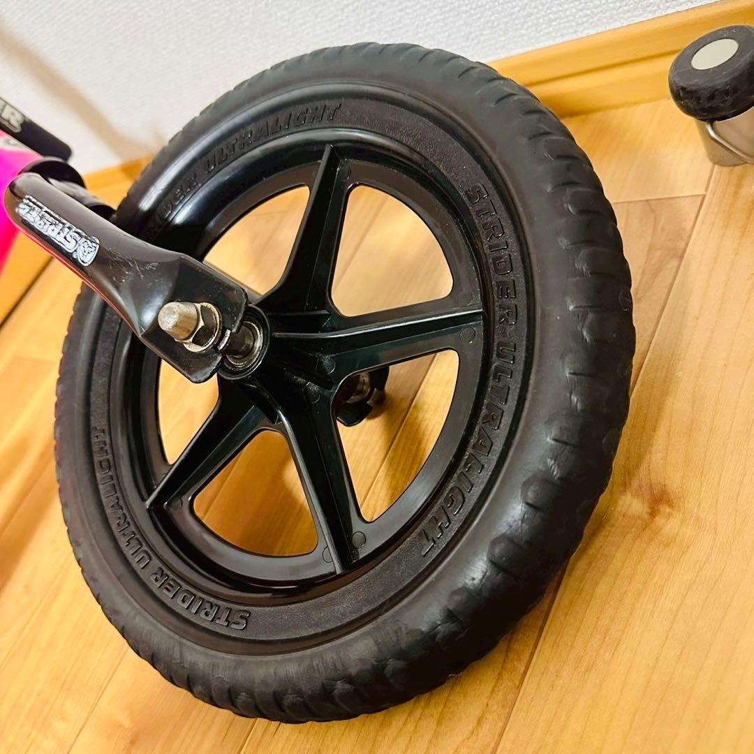 美品✨STRIDER SPORT ストライダー 12 国内正規品カスタムピンク