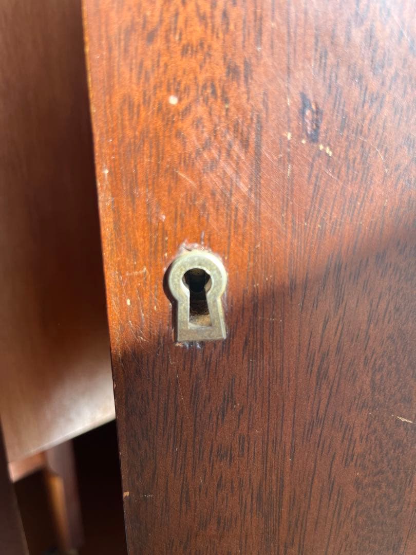 アンティーク　変形デスク