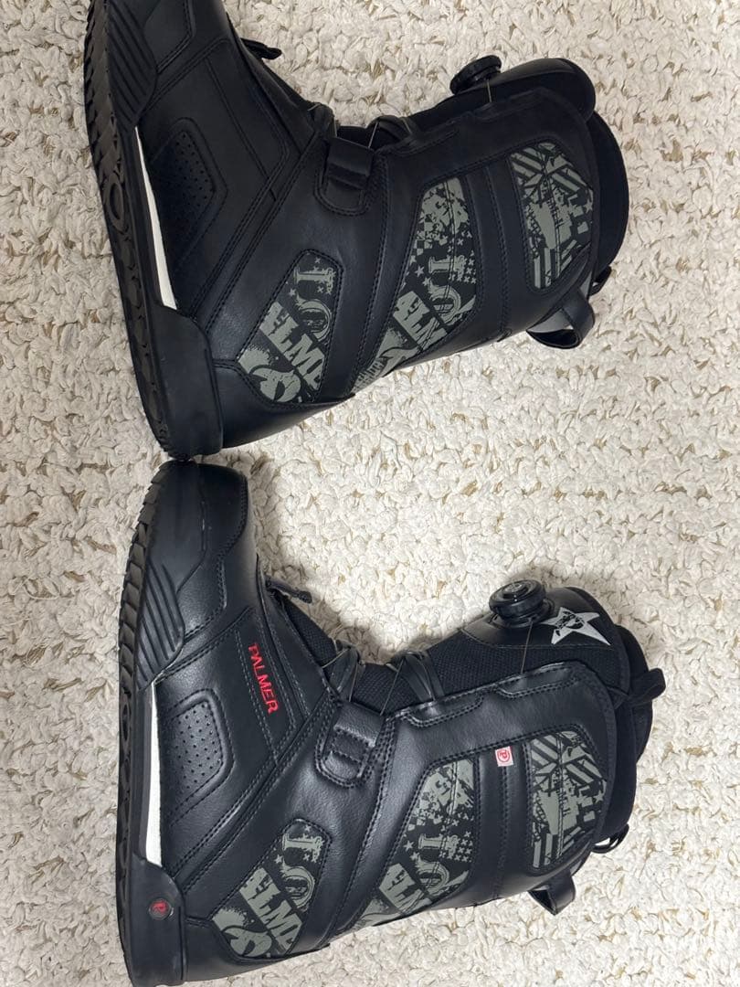 Palmer スノーボードブーツ 黒 ボアシステム付き