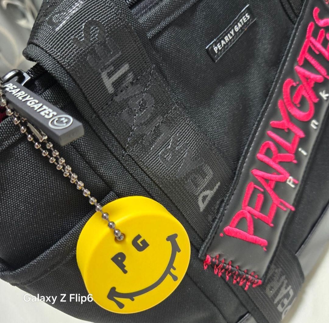 パーリーゲイツペイントロゴ カートBAGゴルフ ポーチ PEARLY GATES