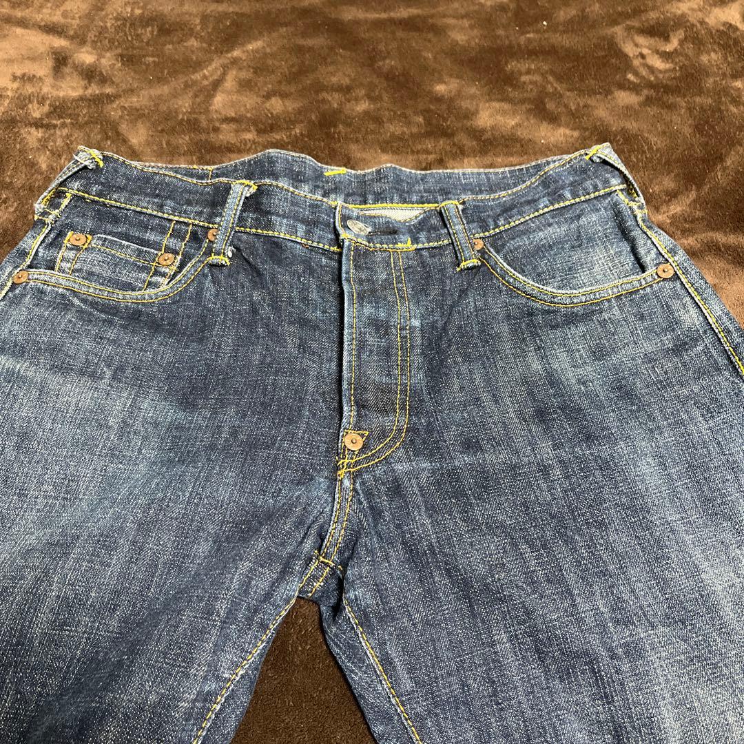 EVISU HERITAGE W33 バックポケット刺繍