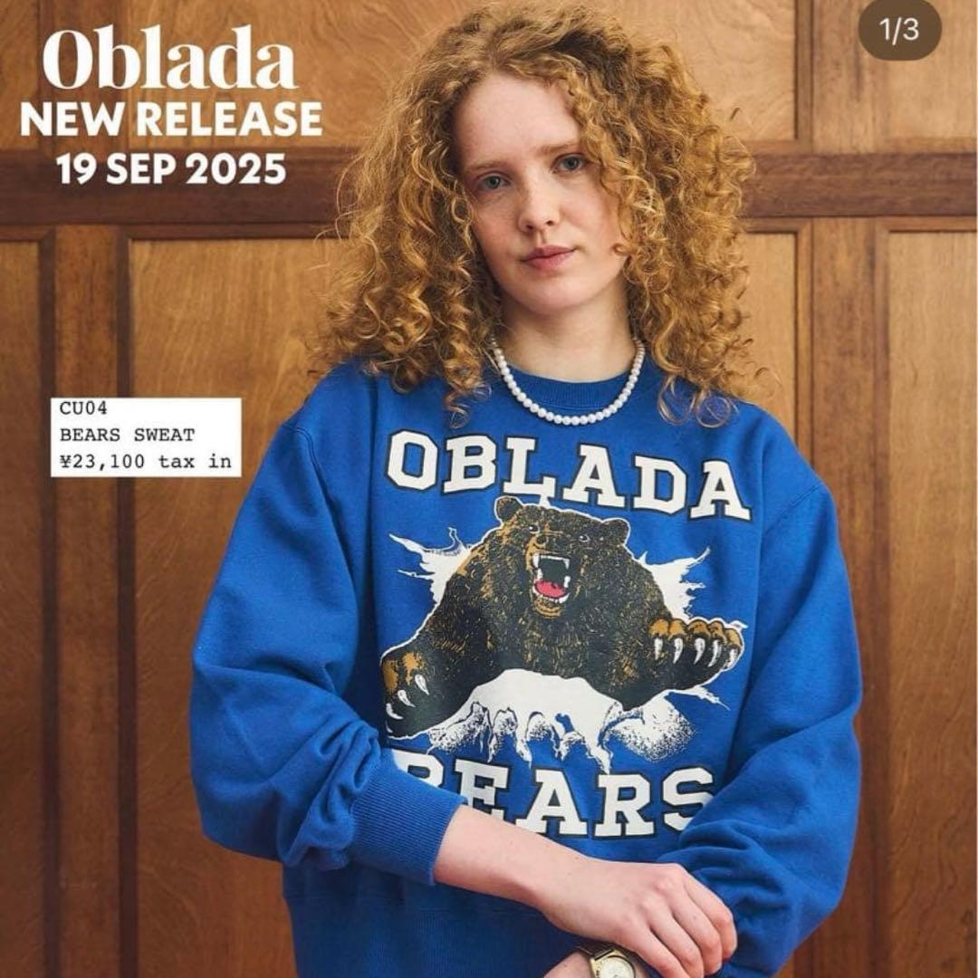 OBLADA ブラックスウェット