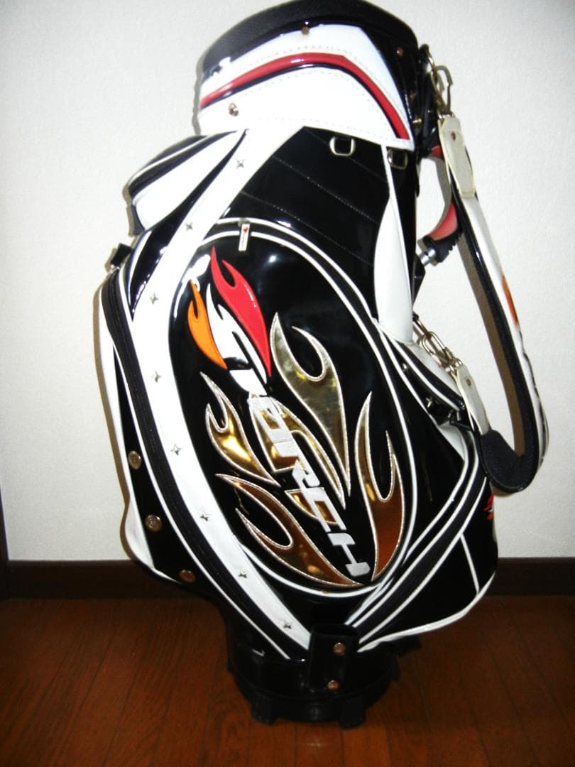 ケ*ン様 TURF 炎のグラフィック キャディバッグ