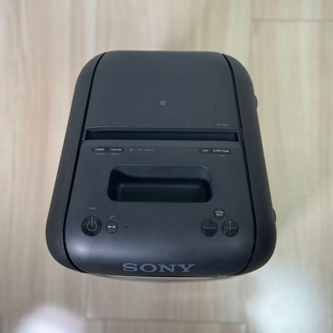 【迫力重低音】SONY SRS-XB60 マイク入力対応 パーティースピーカー