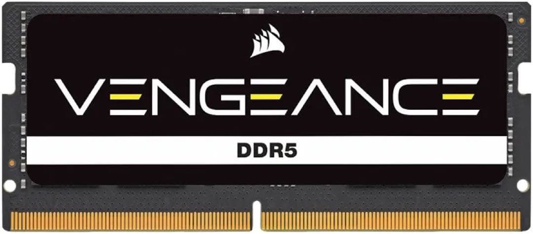 Corsair Vengeance DDR5 ノート用 4800Mhz 32GB