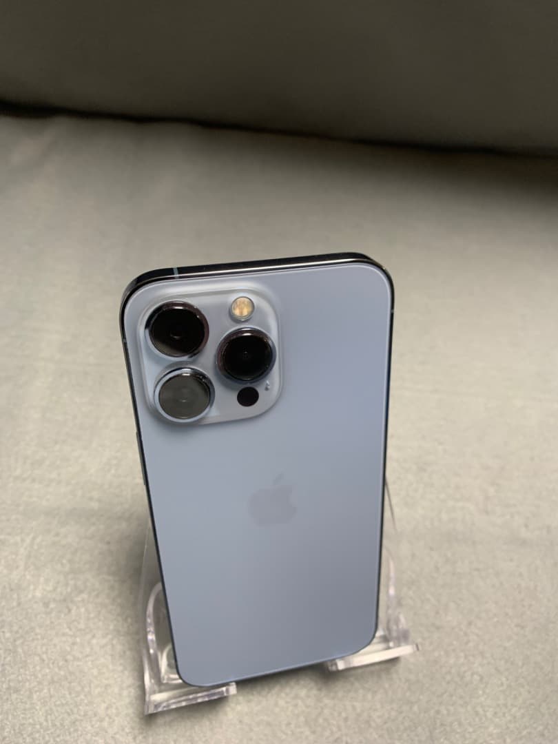 美品 国内版 SIMフリー iPhone13 Pro 128GB シエラブルー色