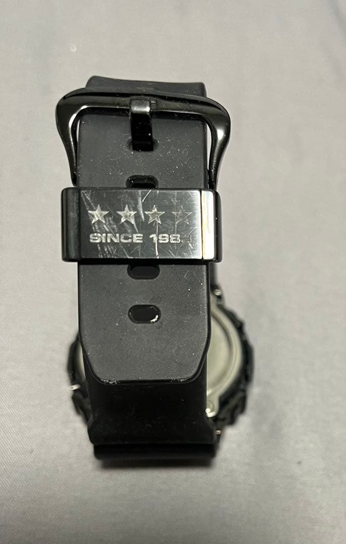 CASIO G-SHOCK デジタル腕時計 黒 40周年記念 マルチカラー