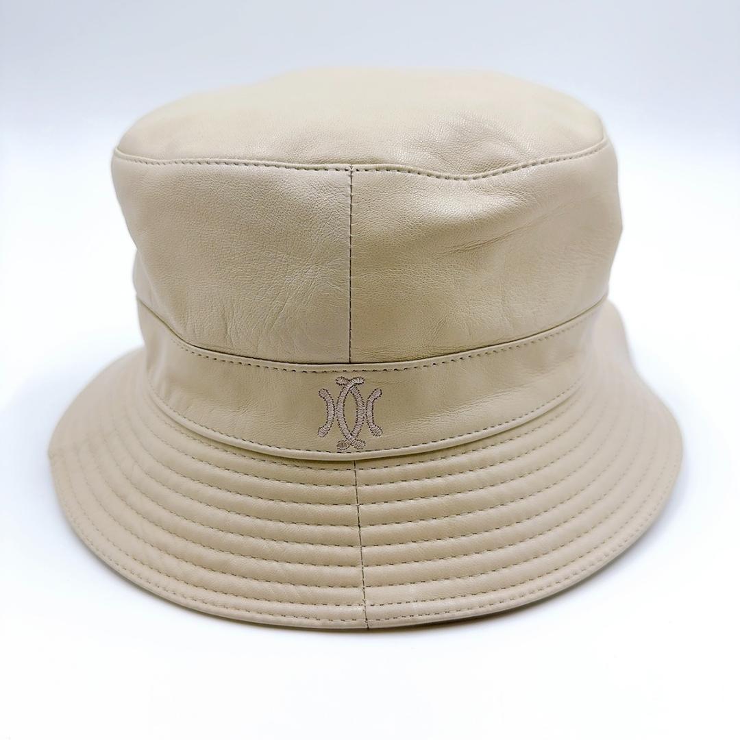 ◇エルメス◇MOTSCH/57/バケットハット/帽子/ベージュ/ブランド