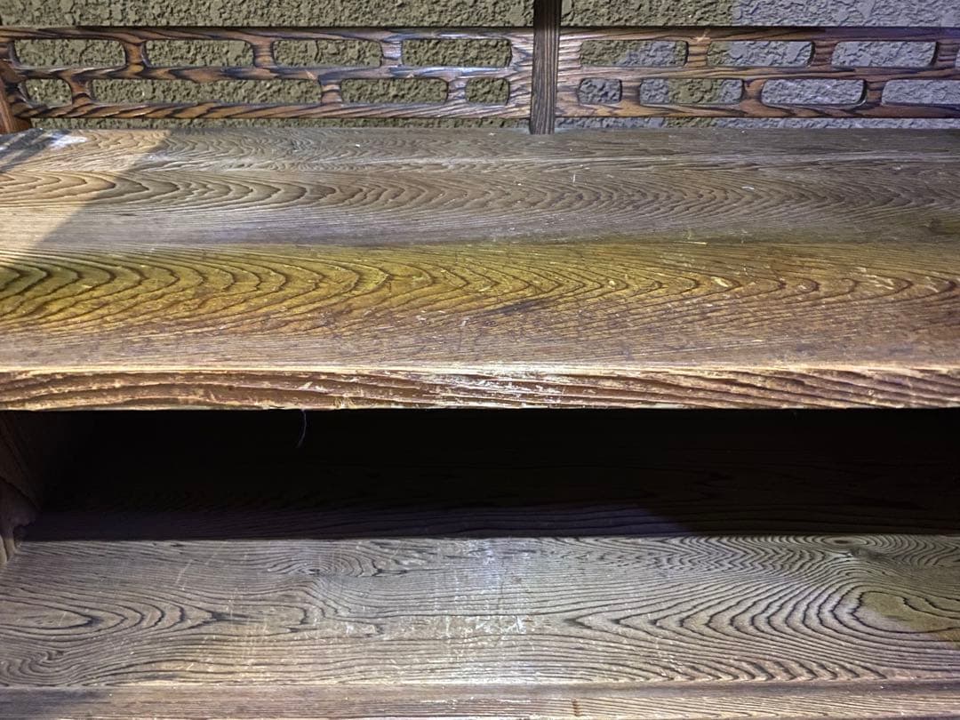 木製ラック 3段　昭和　レトロ