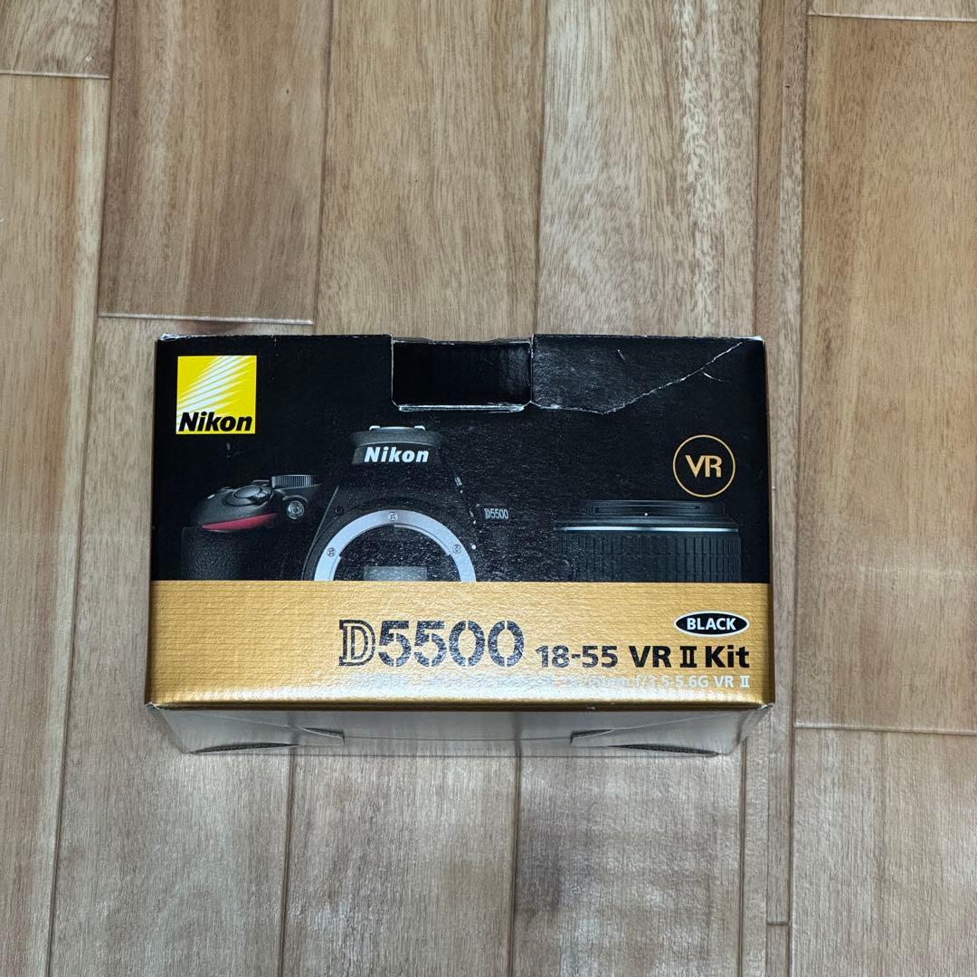 Nikon D5500 ダブルレンズセット 美品 バッグ付
