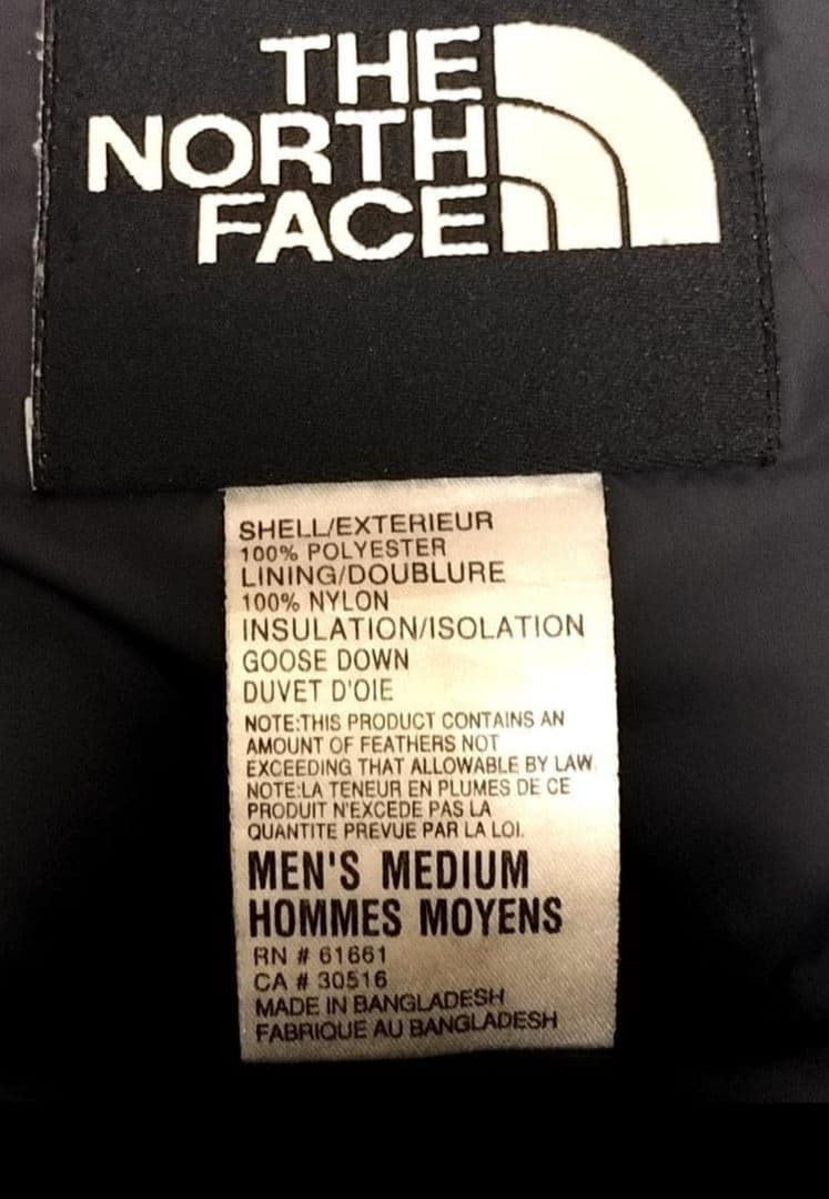 med THE NORTH FACE ダウンジャケット ブラック M